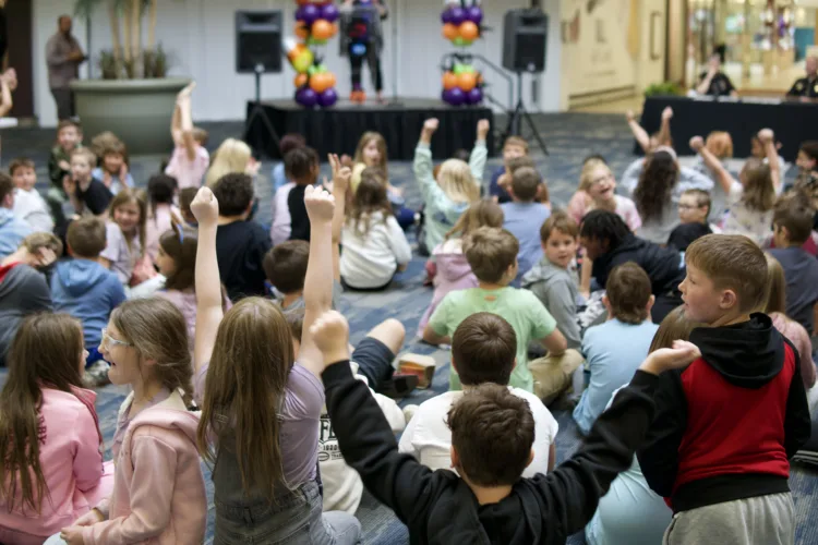 Ohio Valley Mall Kindness Kickoff celebrates Bridgeport Elementary students